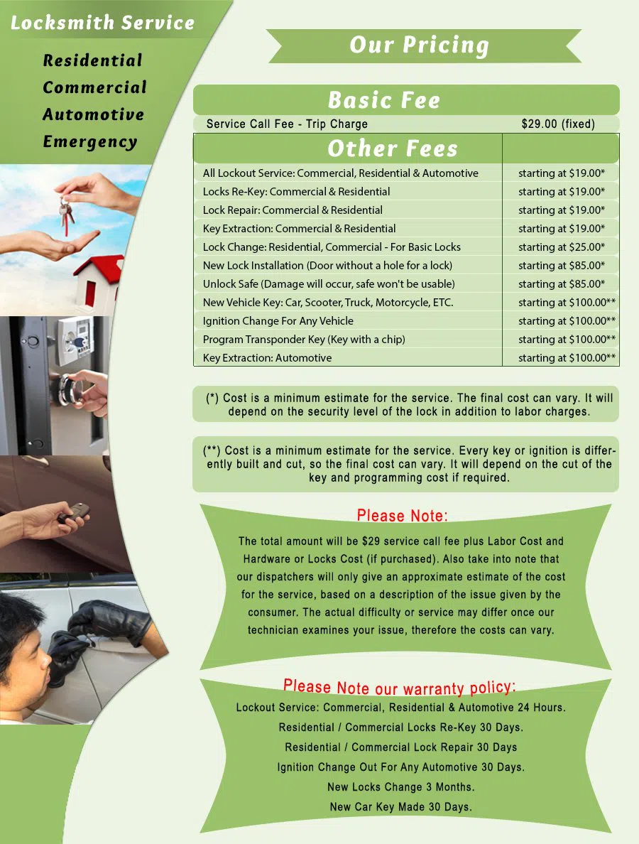 Folcroft PA Locksmith Store Folcroft, PA 610-756-8140 - price-list-c-22