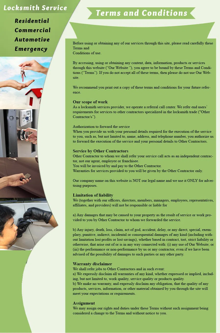 Folcroft PA Locksmith Store Folcroft, PA 610-756-8140 - terms-and-condition-c-22